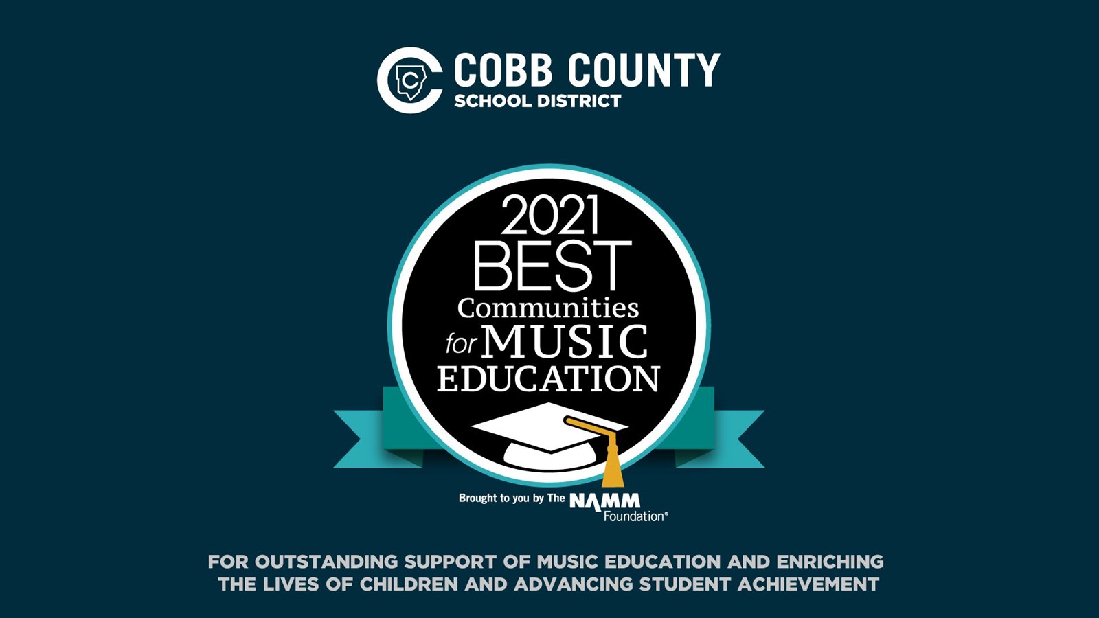 Cobb Schools Best in Music Education